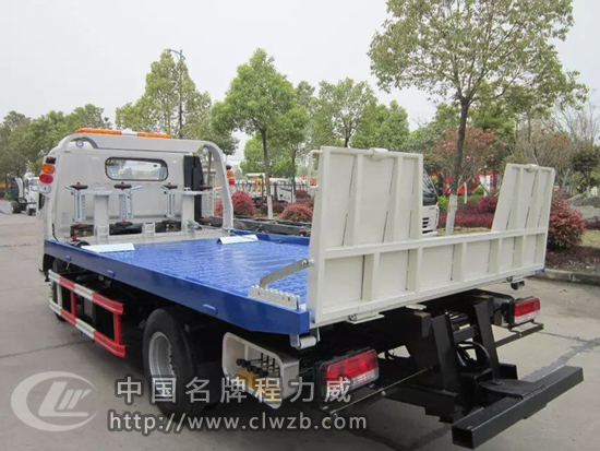 江淮康鈴一拖二藍牌清障車