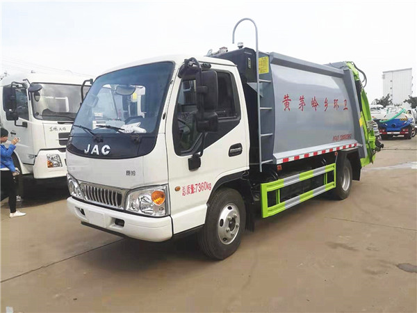 江淮康玲壓縮垃圾車發云南，湖北程力車輛上戶容易!